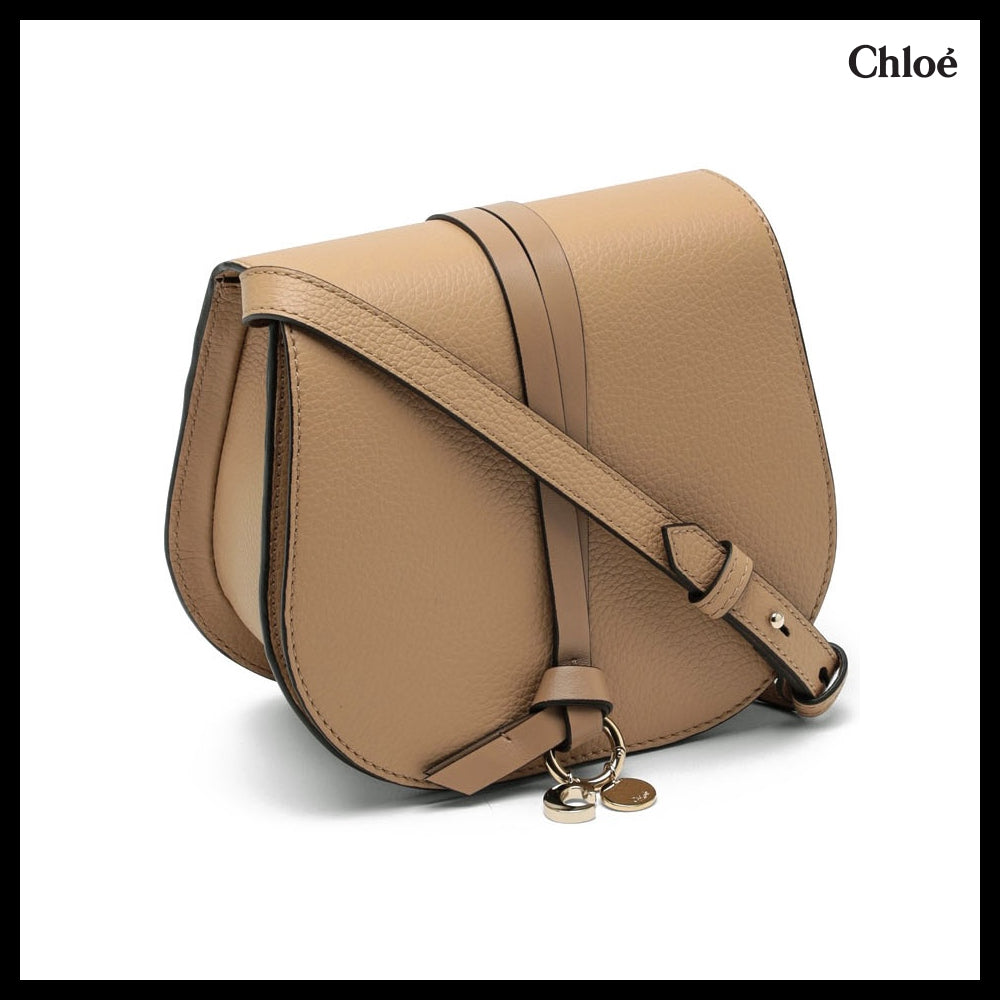 【Chloe】25SS Alphabet Mini Saddle Crossbody Bag