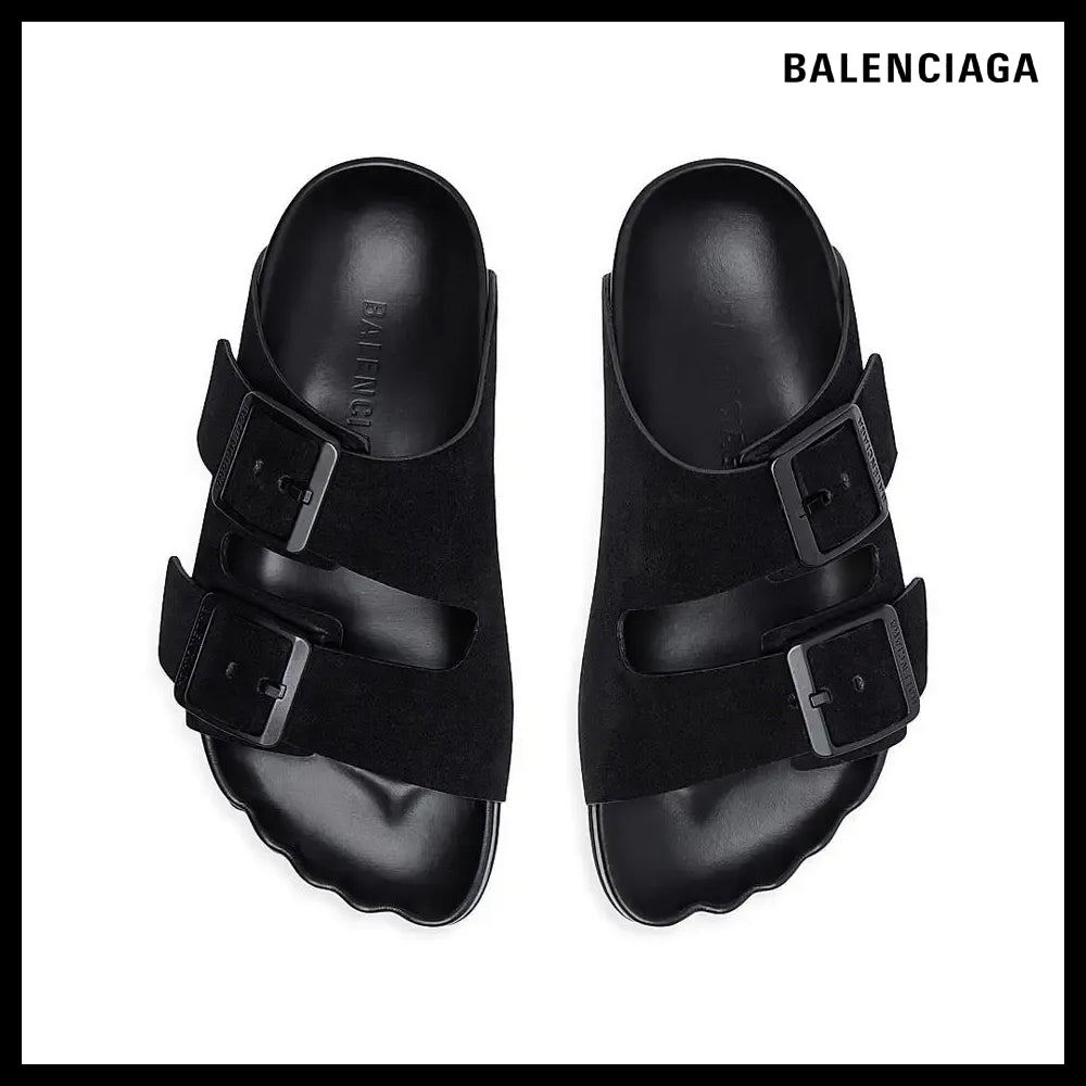 【BALENCIAGA】Sunday Sandals In Black