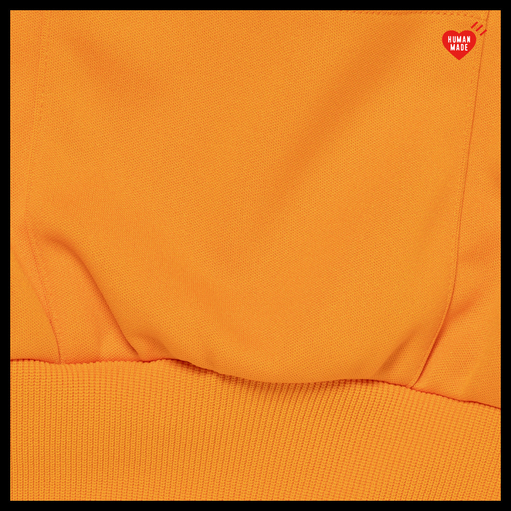【HUMAN MADE】Zip-Up Hoodie Orange