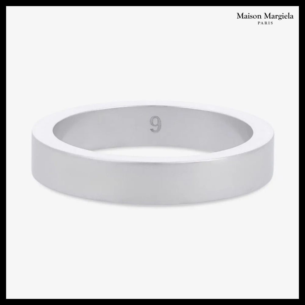 【Maison Margiela】Number Reference 4mm Ring Silver