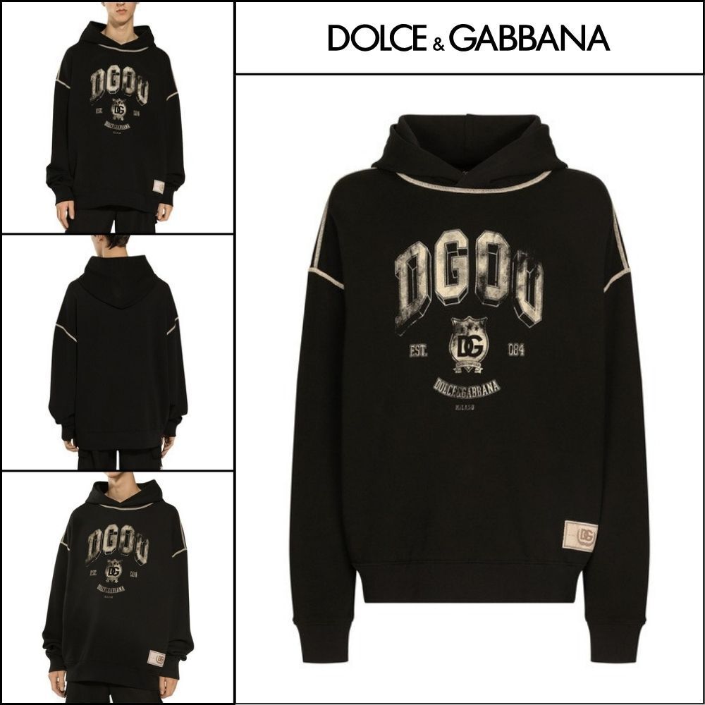 【Dolce & Gabbana】OVERSIZE HOODIE WITH LOGO