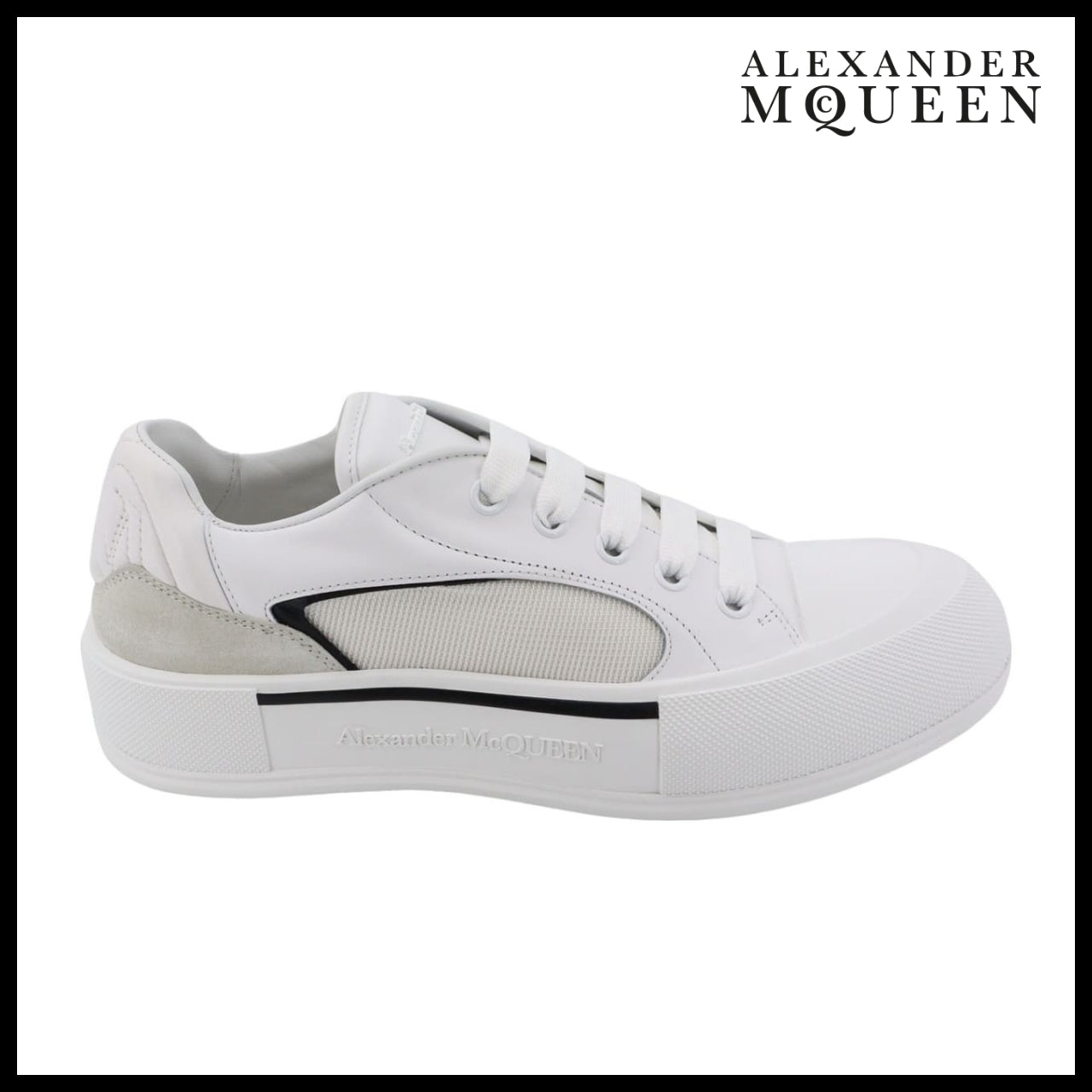 【Alexander Mcqueen】Deck Plimsoll Sneakers