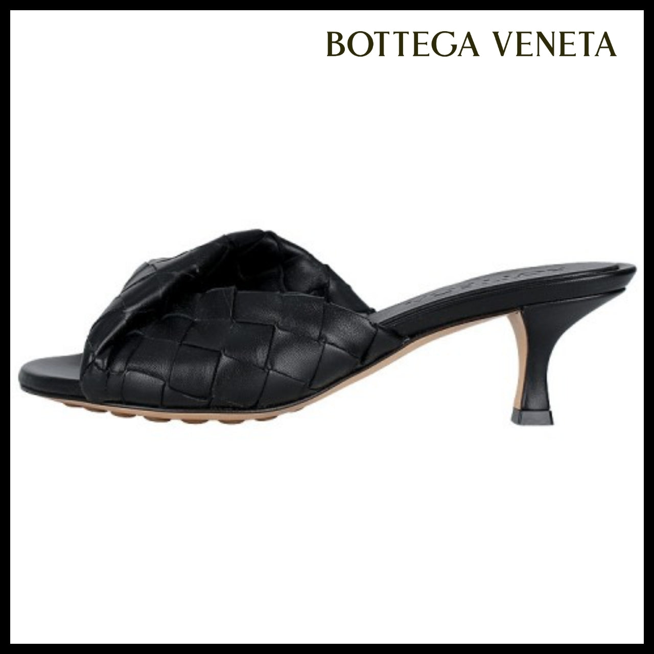 【BOTTEGA VENETA】 Blink Mule Middle Heel