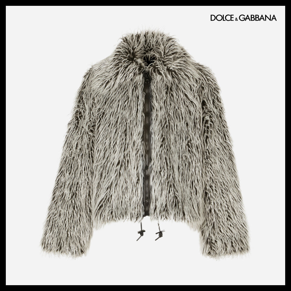 ★Dolce&Gabbanaアウトレット セール ★ Faux Fur Jacket