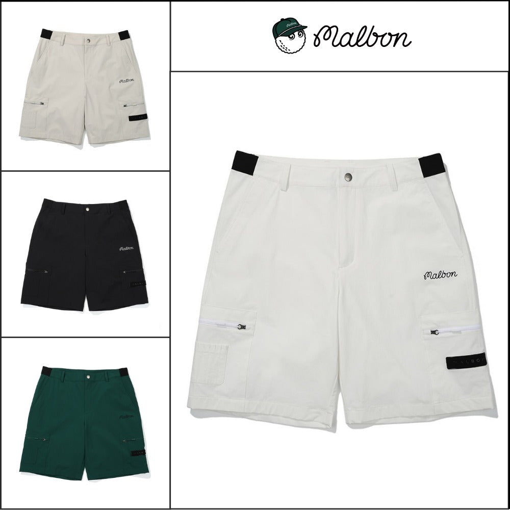 【Malbon Golf】M Summer Cargo Half Pants