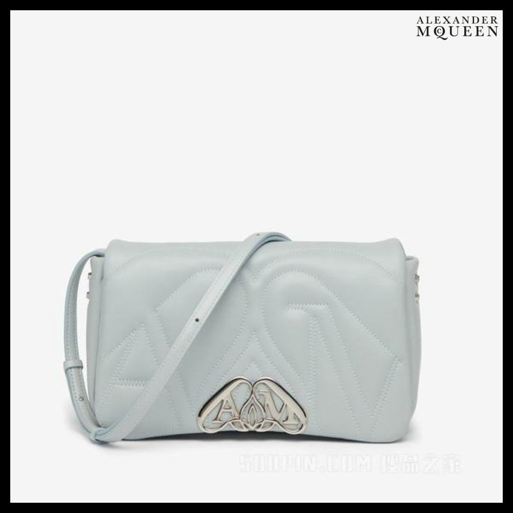 【Alexander Mcqueen】Leather Small Seal Shoulder Bag