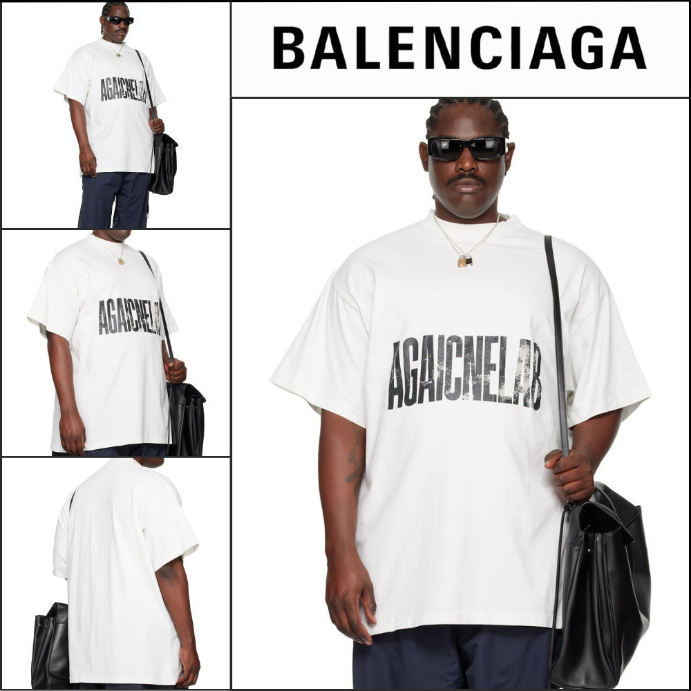 【BALENCIAGA】Agaicnelab T-Shirt Oversized Fit 9081