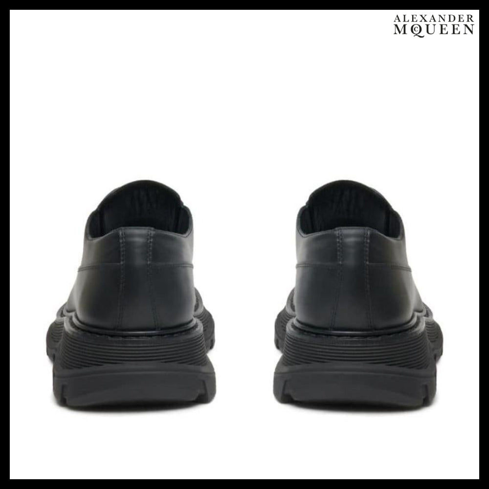 【Alexander Mcqueen】Tread Leather Lace-Up Shoes