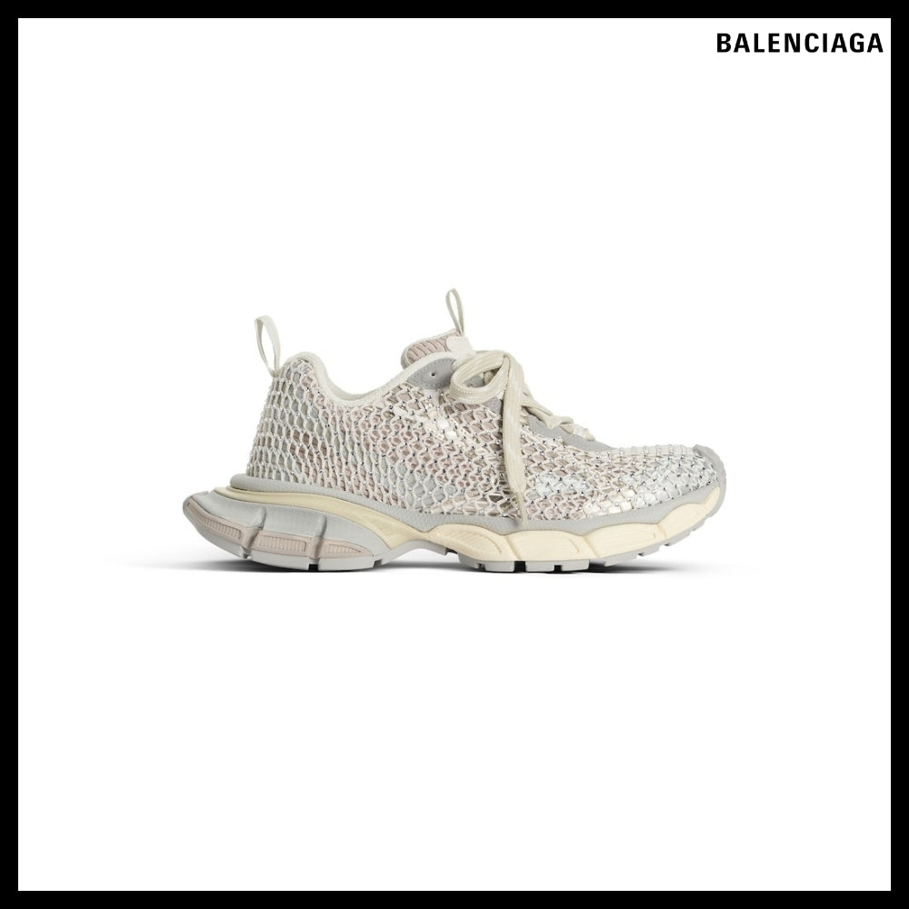 【BALENCIAGA】3XL Fishnet Sneaker Eggshell