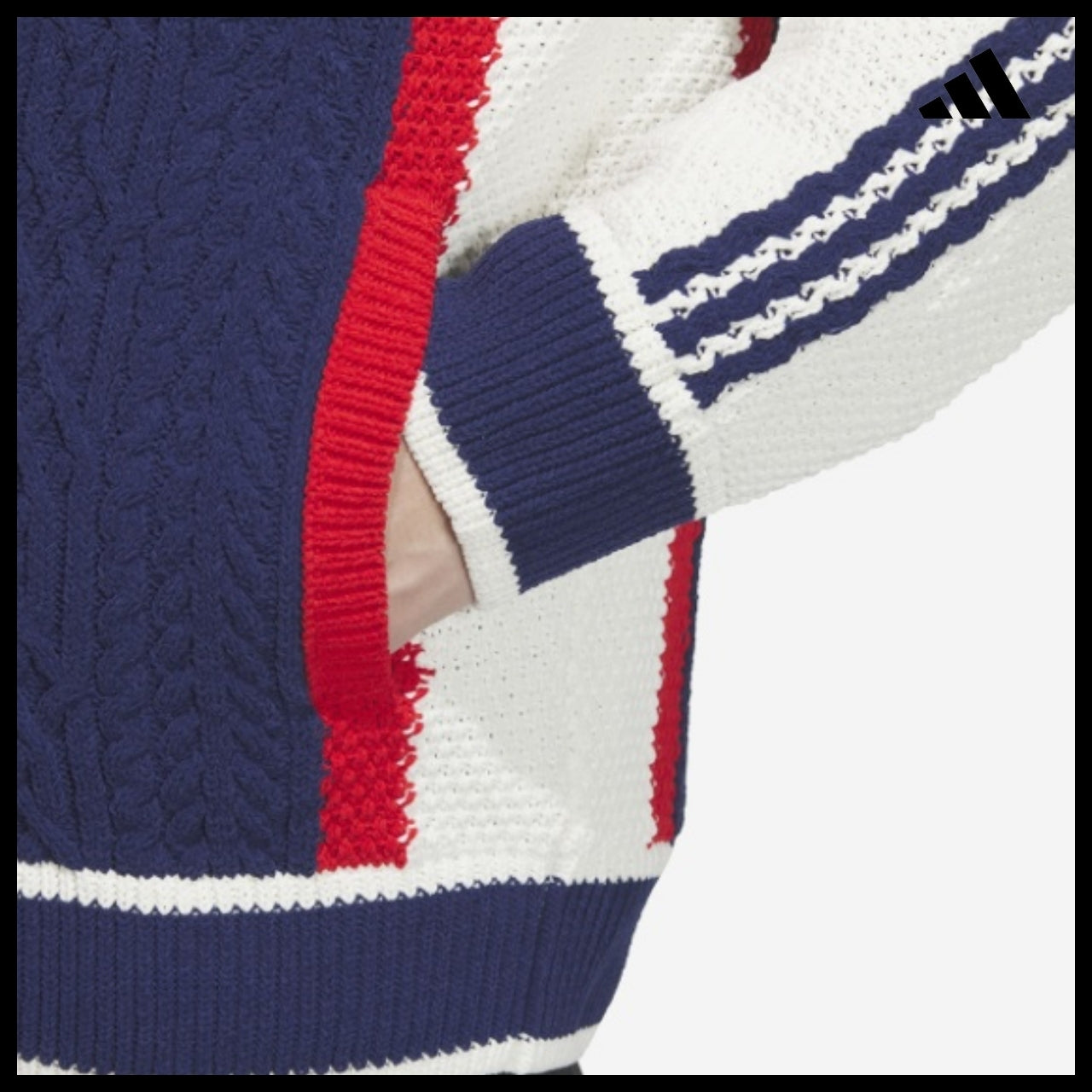 【ADIDAS】Retro Remix Cardigan (Unisex) JN0717