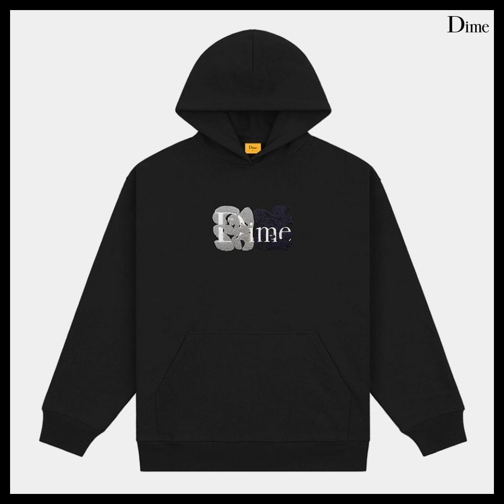 【Dime】Classic Duo Hoodie Black