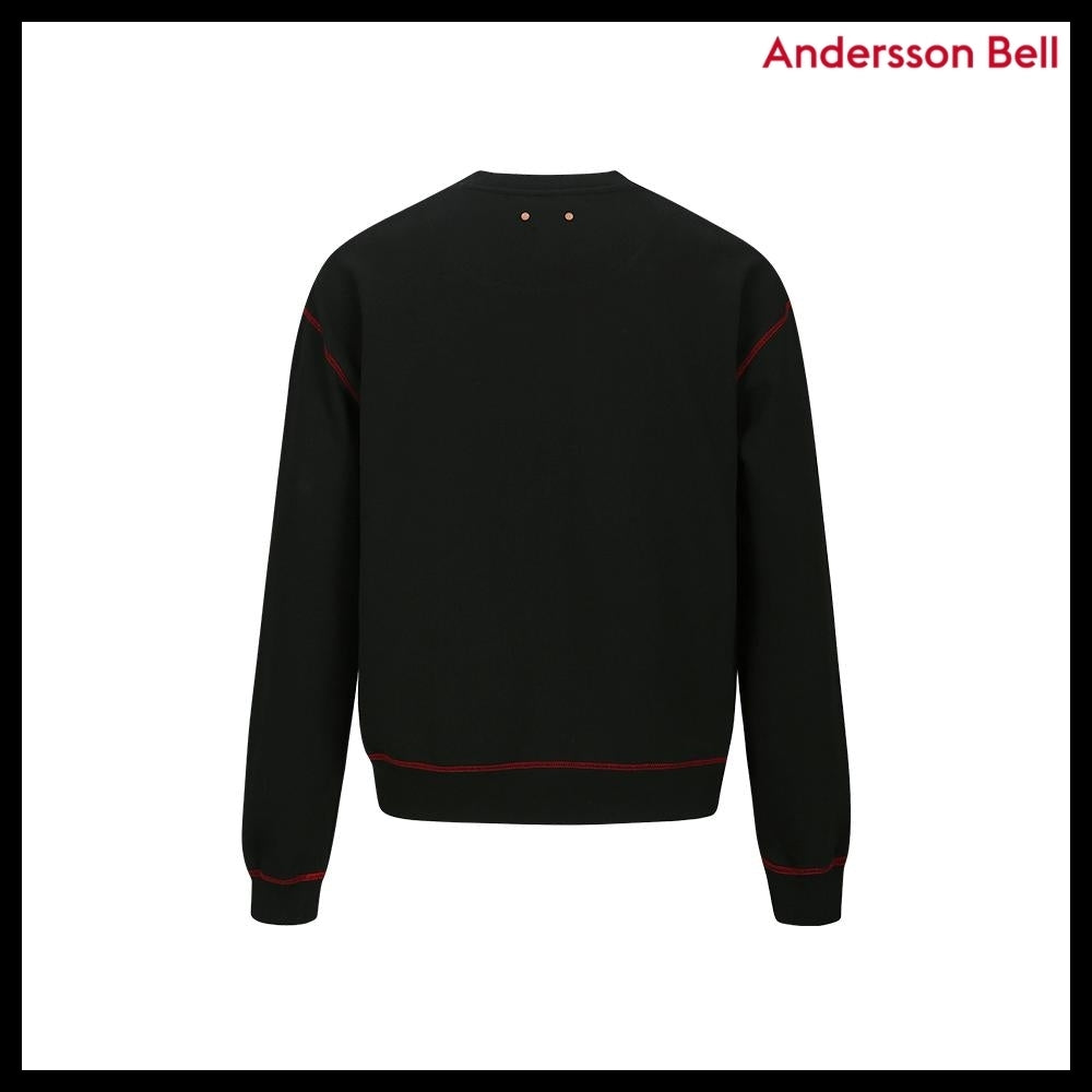 【ANDERSSON BELL】Essential ADSB Floor Sweatshirt Black