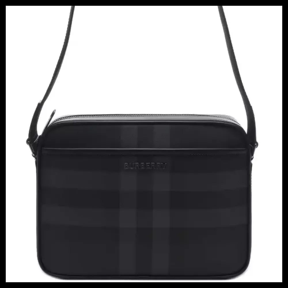 【Burberry】Men's Muswell Crossbody Bag Charcoal Casual