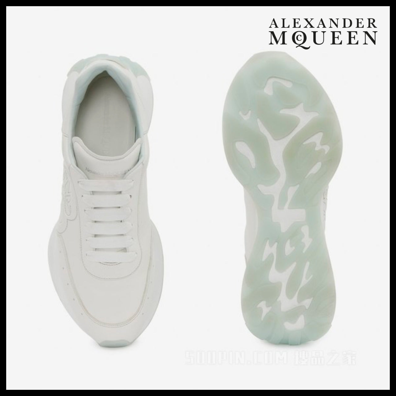 【Alexander Mcqueen】Sprint Runner Sneakers White