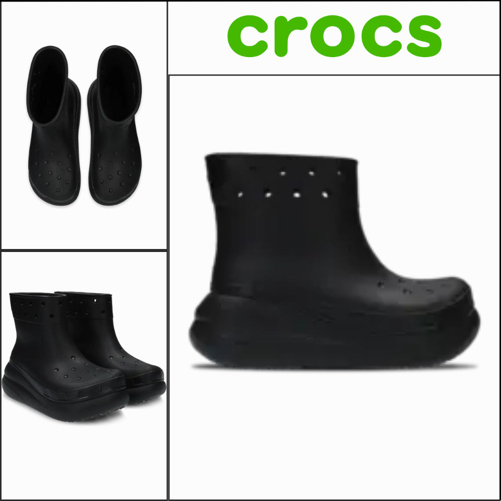 【CROCS】Crush Boot Black