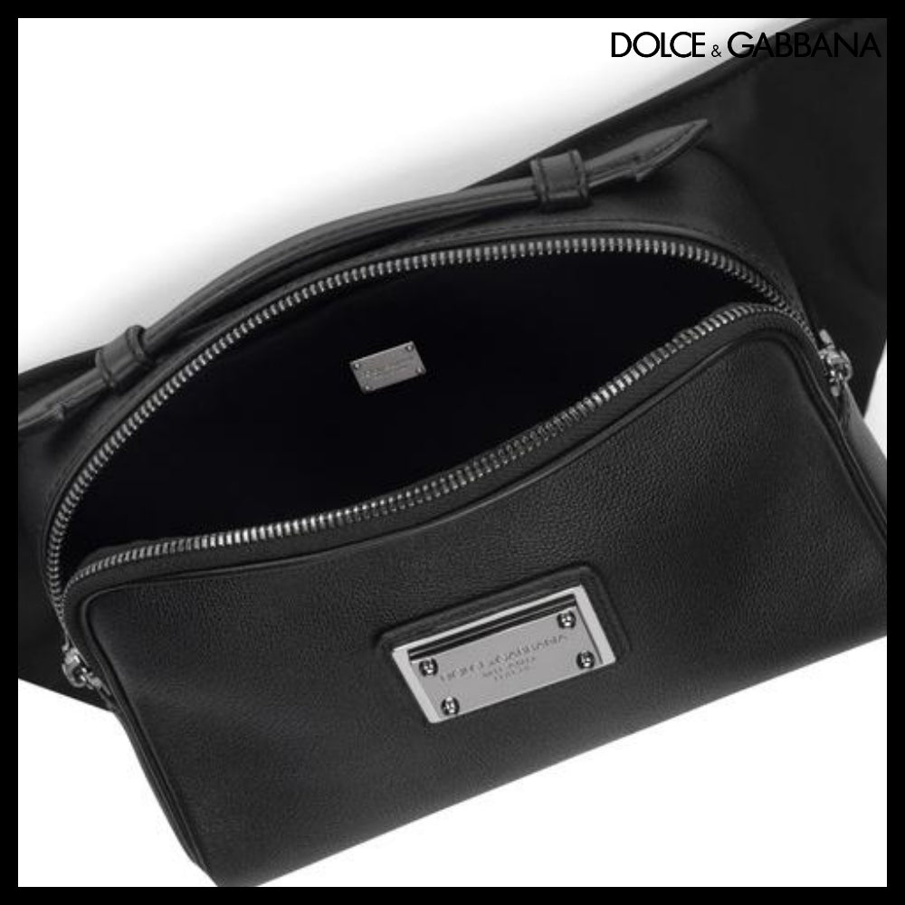 ★Dolce&Gabbanaアウトレットセール ★GRAINY CALFSKIN BELT BAG