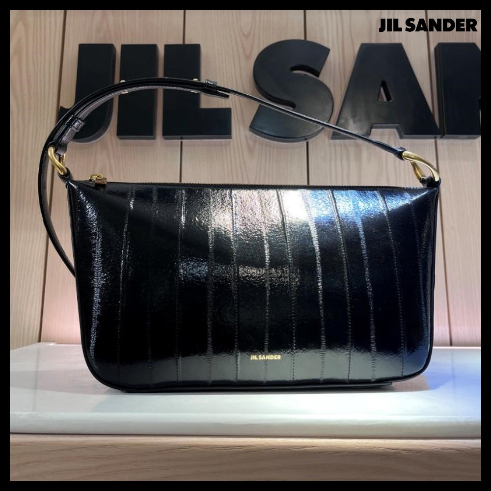 【正規品】【Jil Sander】Medium Fold Design Shoulder Bag