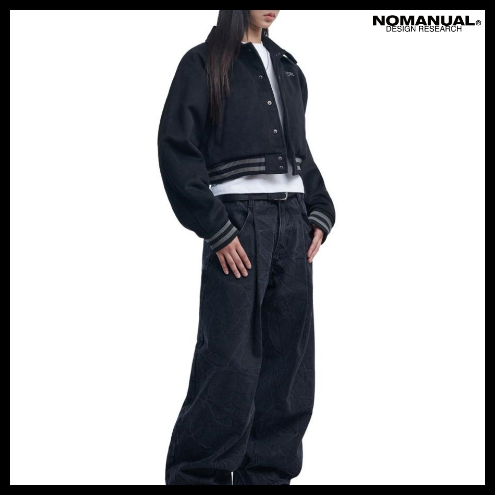 【NOMANUAL】W.S VARSITY JACKET 2 Colors