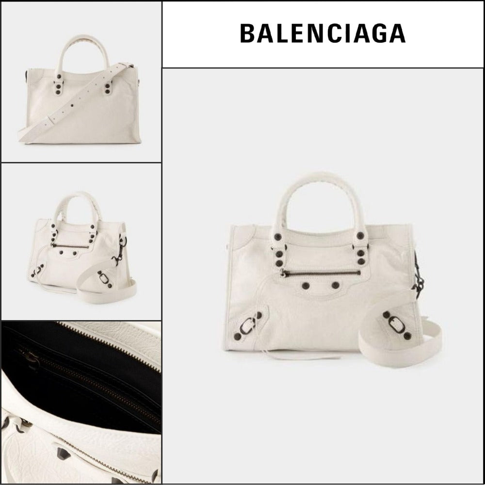 【BALENCIAGA】シティ レザー スモール トートバッグ