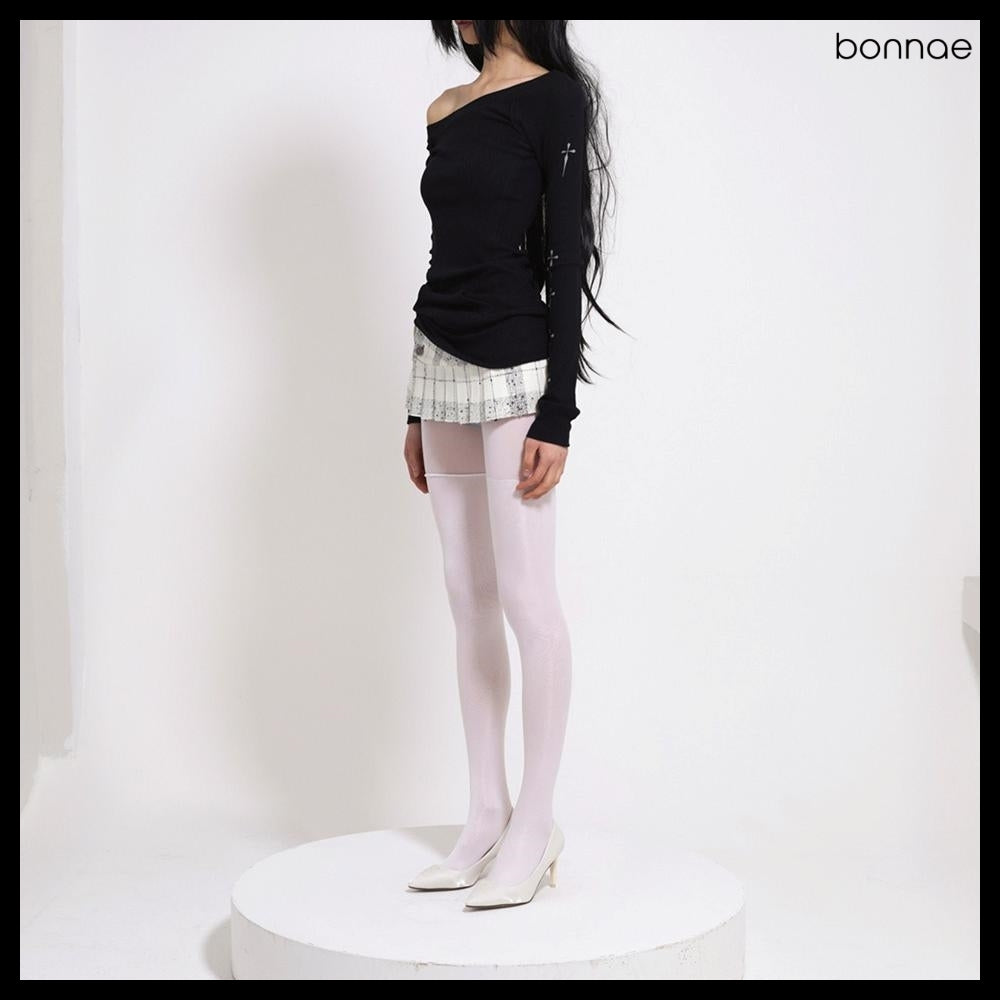 【BONNAE】Micro mini pleats skirt 2Colors