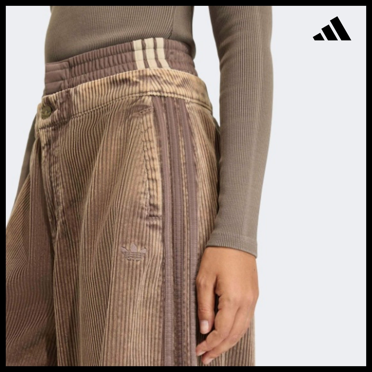 【ADIDAS】Corduroy Oversized Pants KD8782