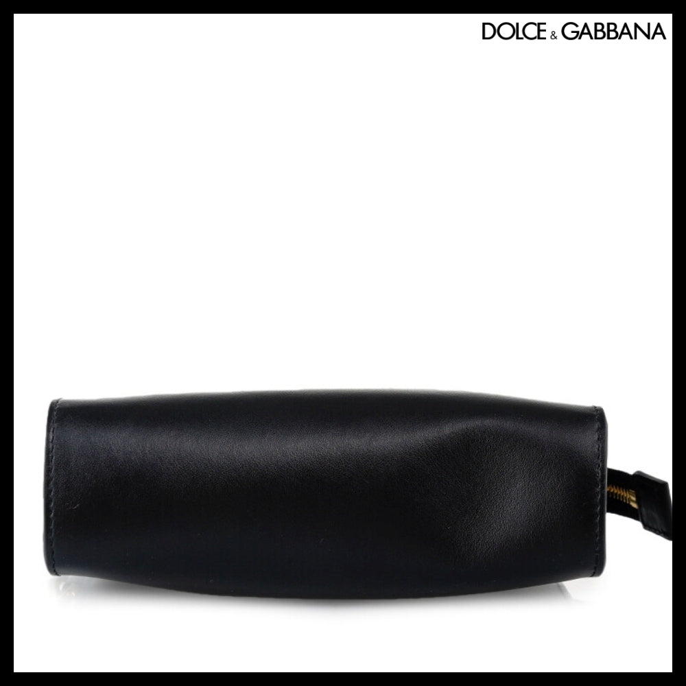 【アウトレット 正規品】Dolce & Gabbana - Black Logo Strap