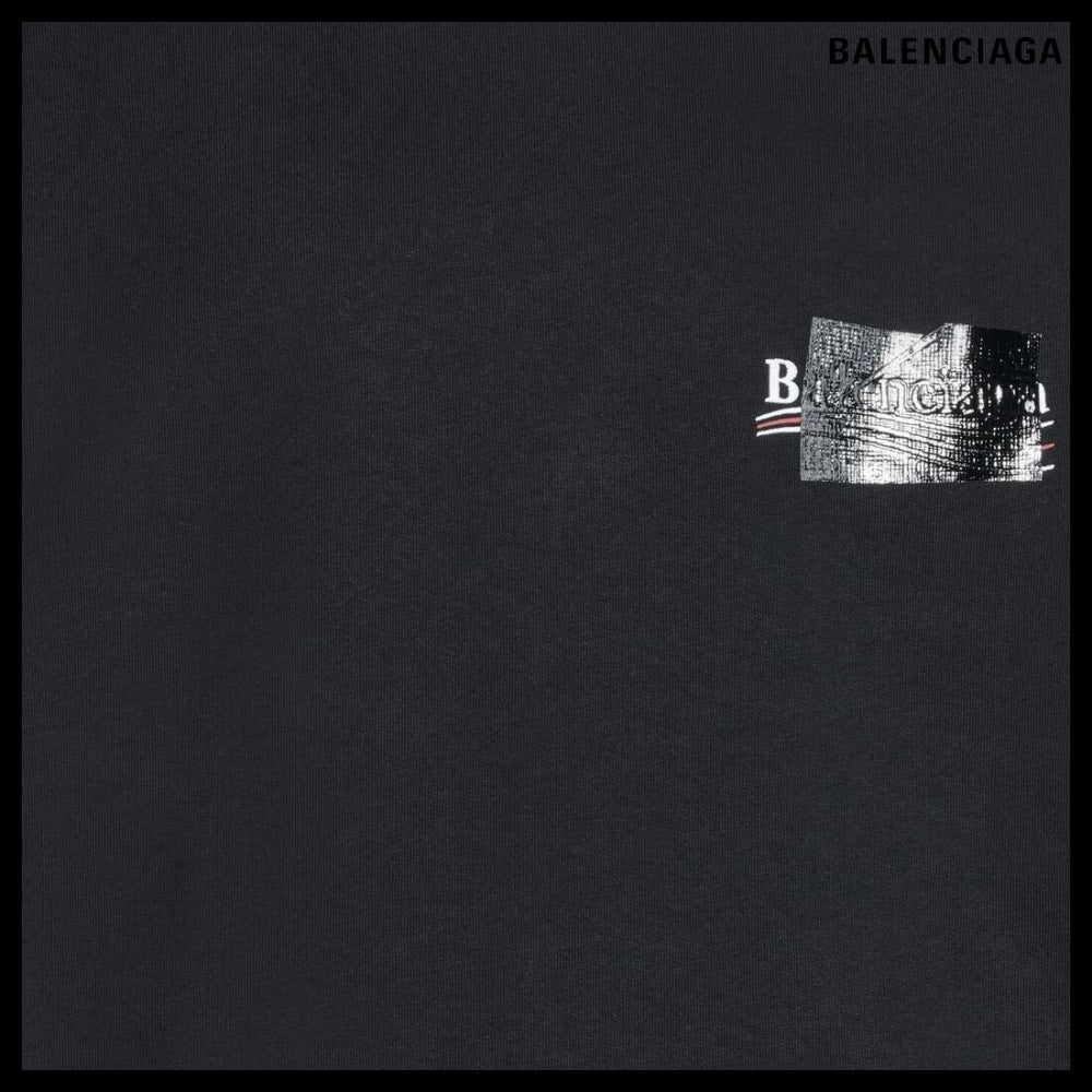 【BALENCIAGA】Gaffer Hoodie Medium Fit Black