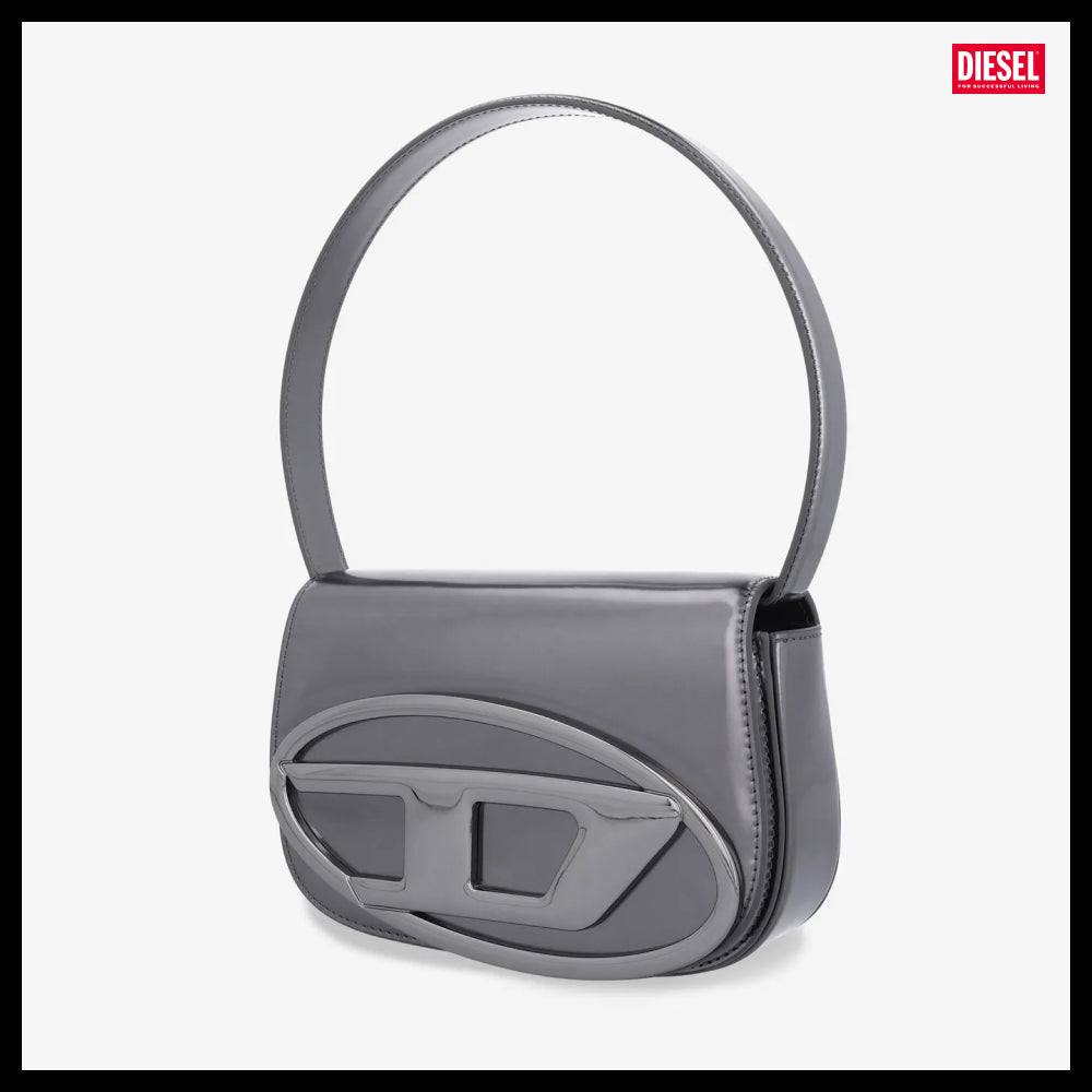 【DIESEL】1DR Shoulder Bag - Gunmetal