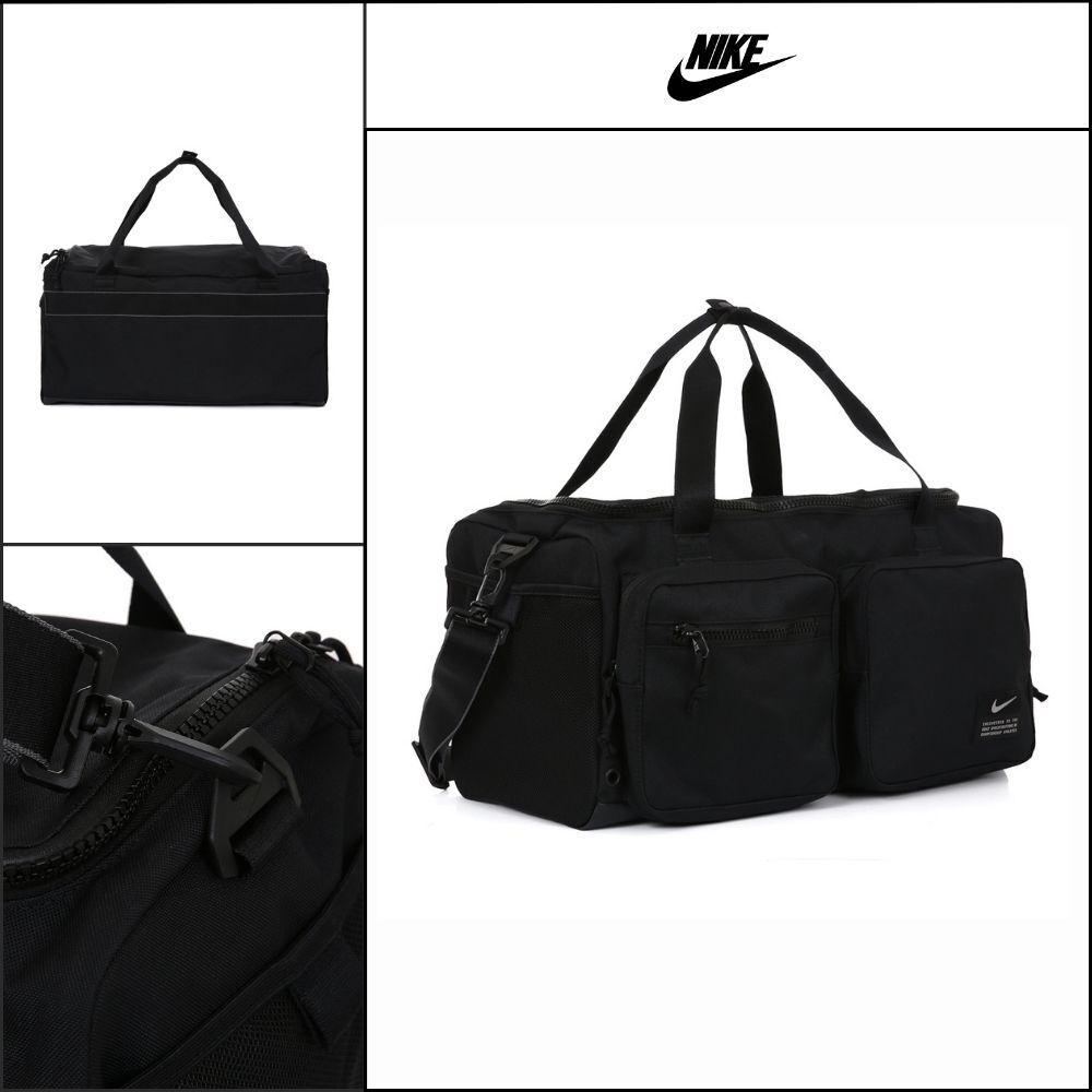 【Nike】Utility Power Small 31L Black Duffel Bag