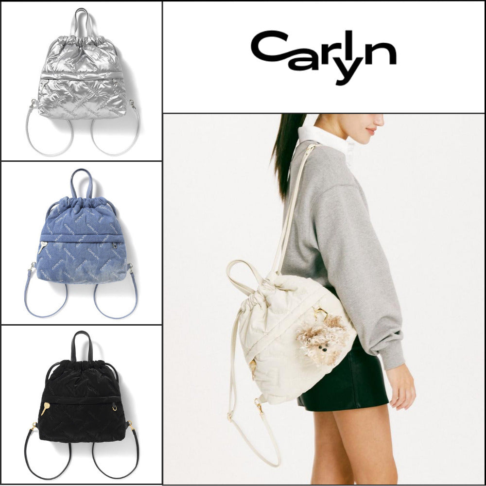 【carlyn】カジュアルムード トゥイーバックパック 4色