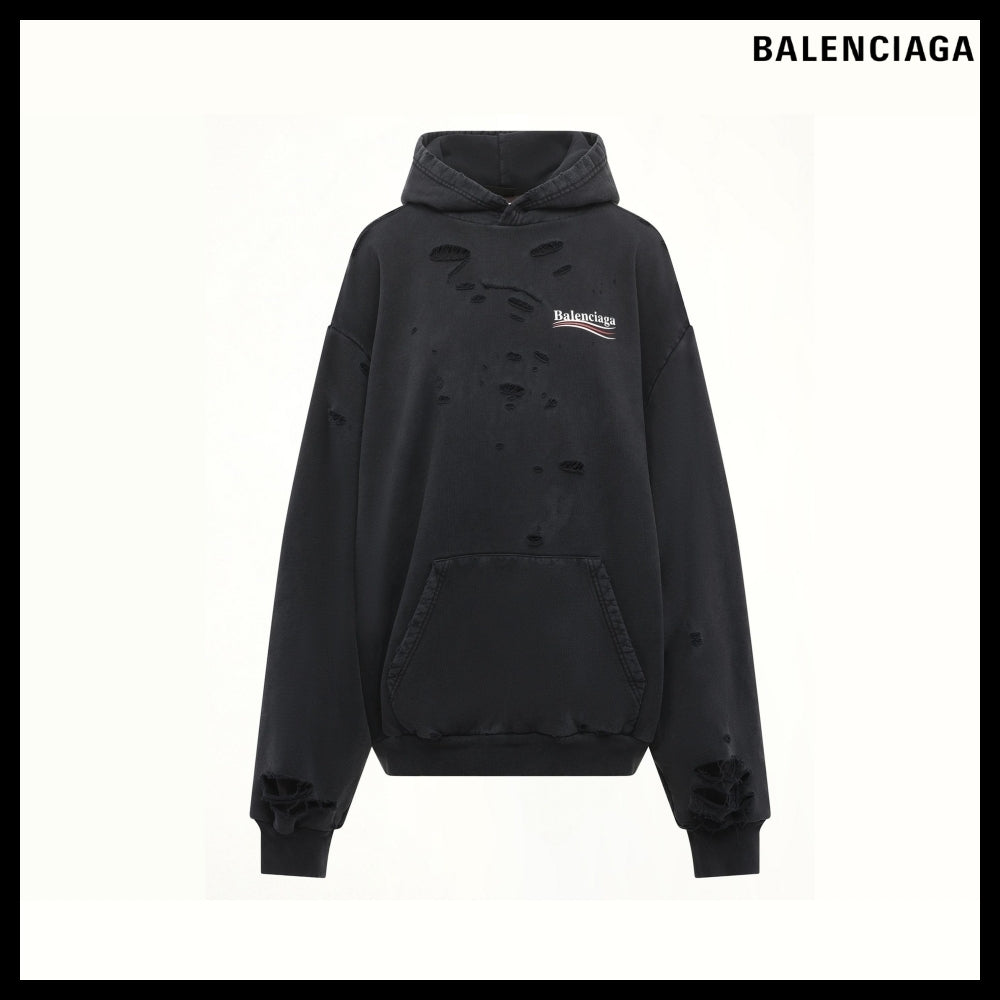 ★BALENCIAGAアウトレット セール ★Political Campaign Hoodie