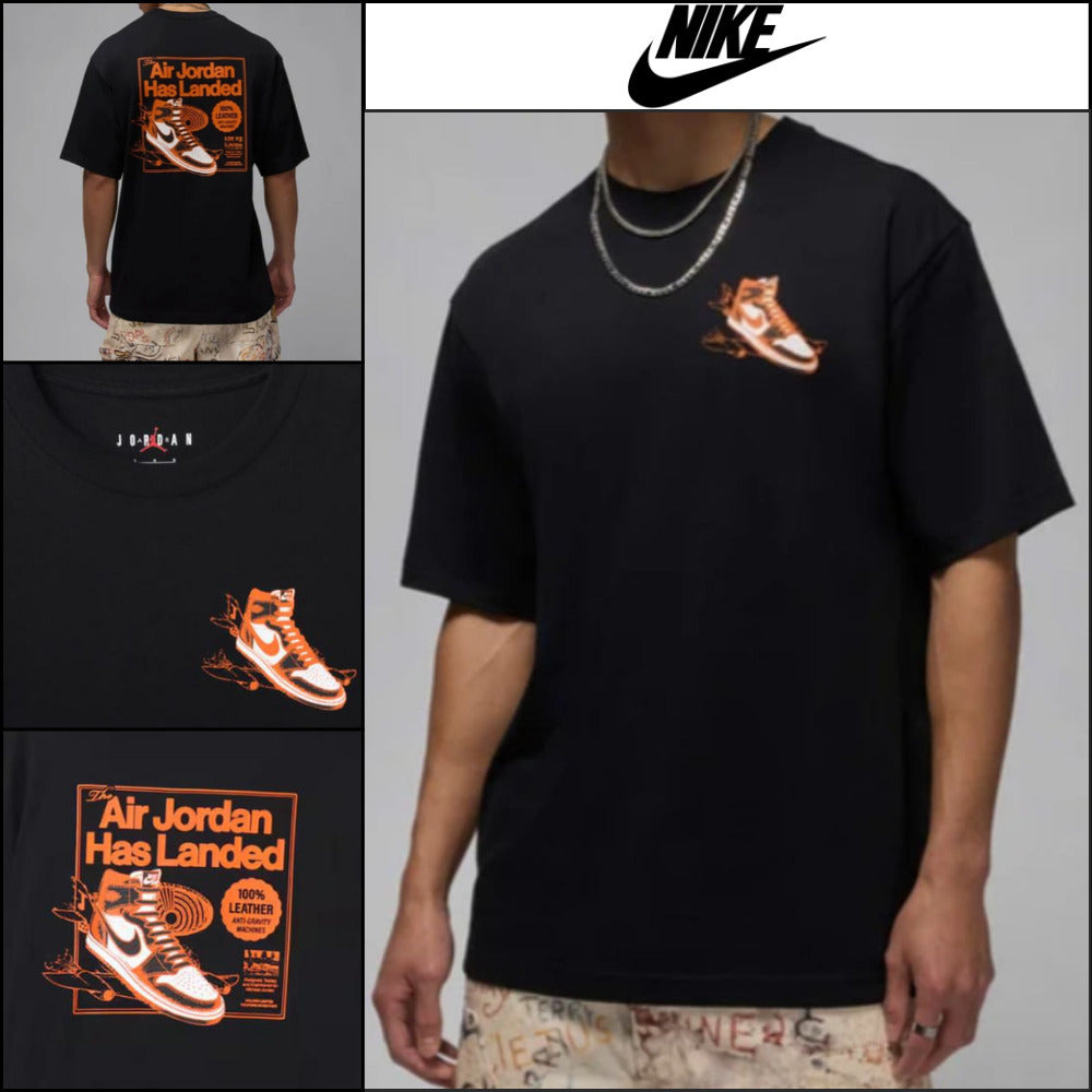 【Nike Jordan】 AJ1 Short Sleeve T-Shirt Black
