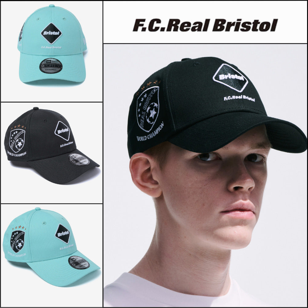 【F.C.REAL BRISTOL】NEW ERA CHAMPIONS 9FORTY CAP 2Colors