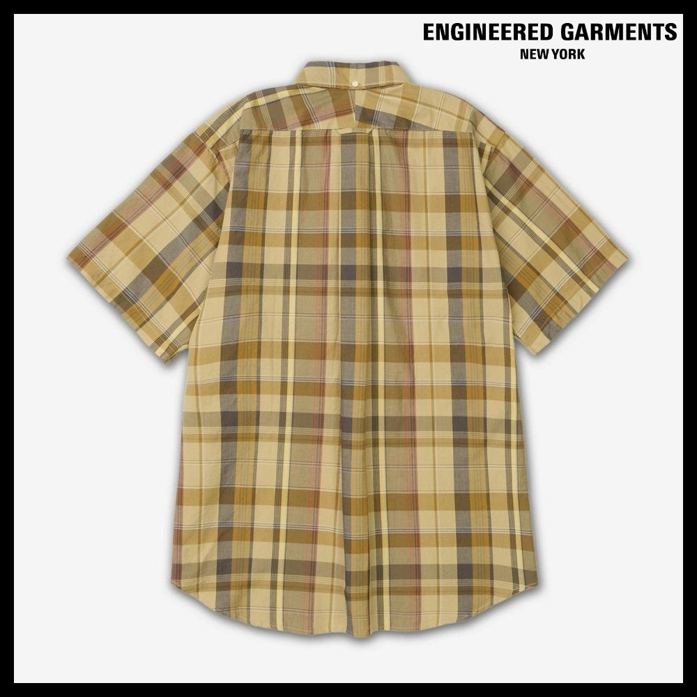 ◆Engineered Garments◆ ポップオーバー BDシャツ オリーブ