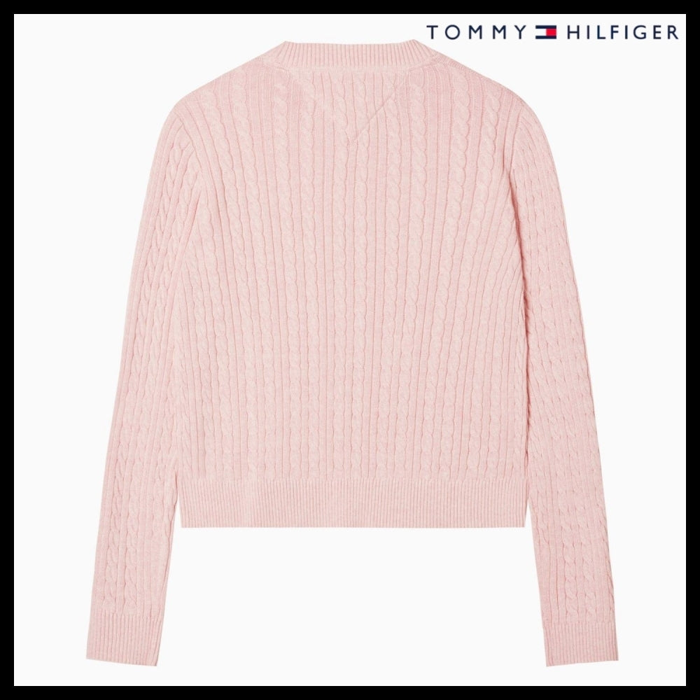 【Tommy Hilfiger】ケーブル エッセンシャル セーター 4カラーズ