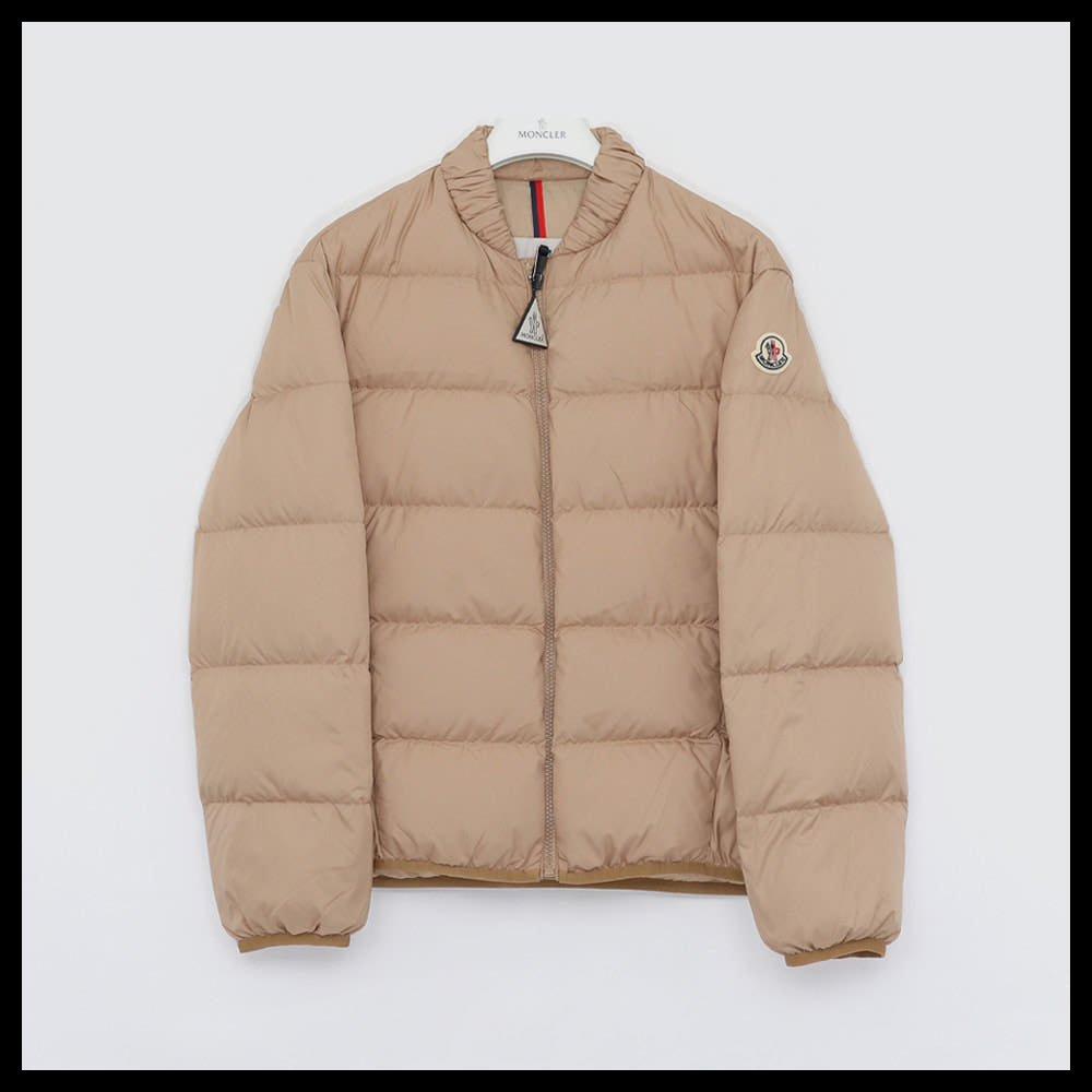 【MONCLER】Patch logo padded girls jacket 1A00017