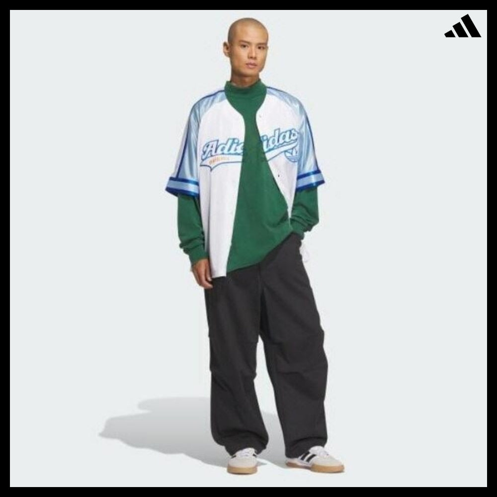 【ADIDAS 】Basketball Retro Street Short Sleeve Shirt