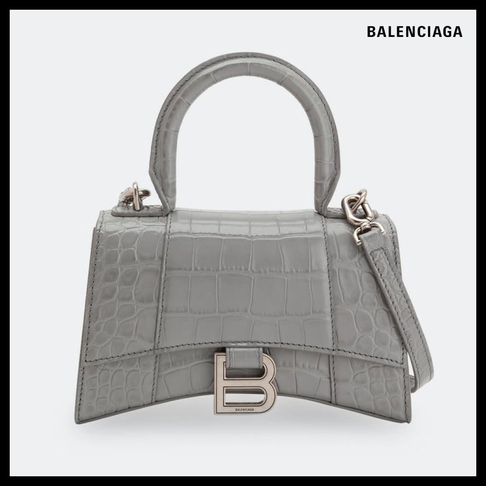 ★BALENCIAGAアウトレットセール★Hourglass XS Top Handle Bag