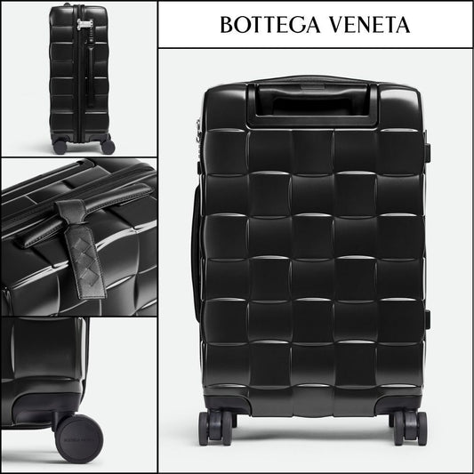 ◆BOTTEGA VENETA◆ODYSSEY CHECK-IN SUITCASE BLACK TRAVERTINE