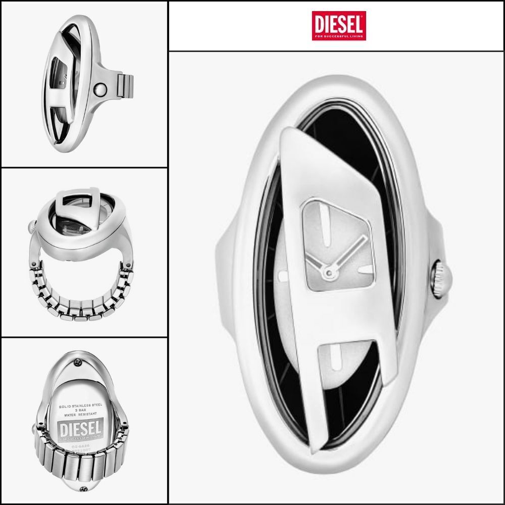 【DIESEL】DZ5623 Ring Watch Unisex Ring Watch