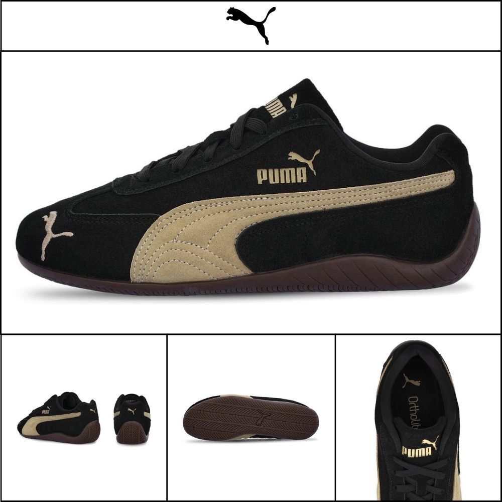 【PUMA】Speedcat OG Black Coffee Milk Sneakers