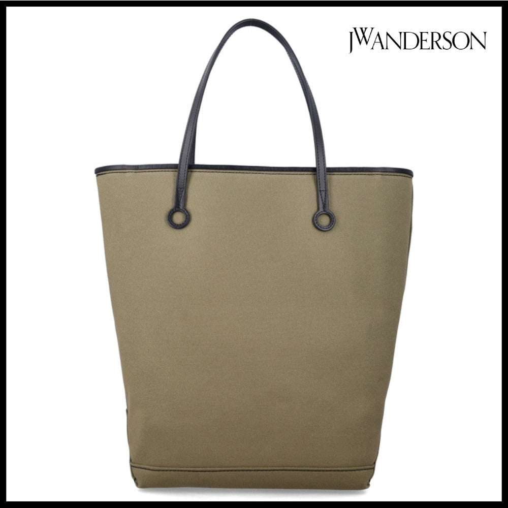 【JW ANDERSON】Green Tote Bag bold color