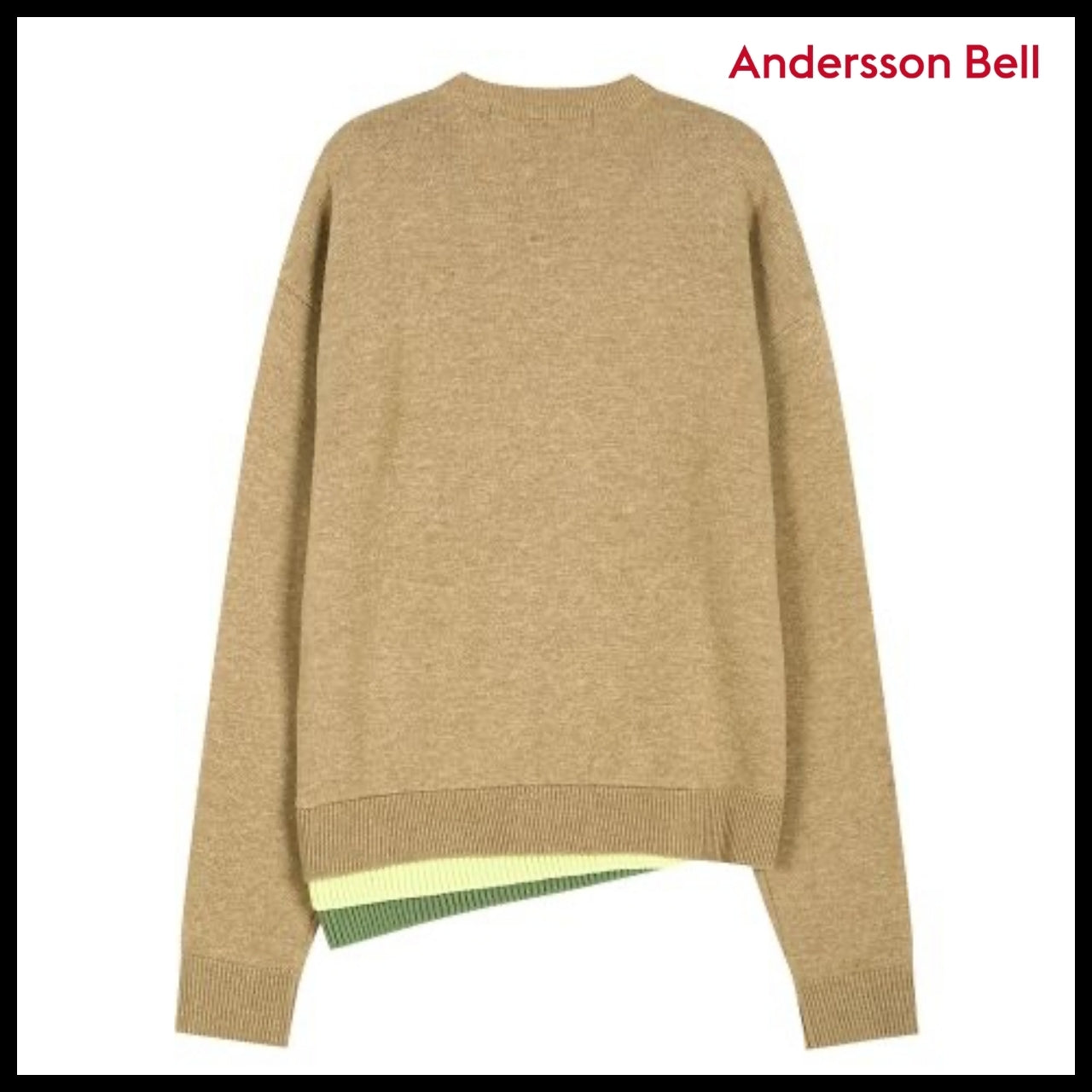 【ANDERSSON BELL】Layered Cardigan Camel