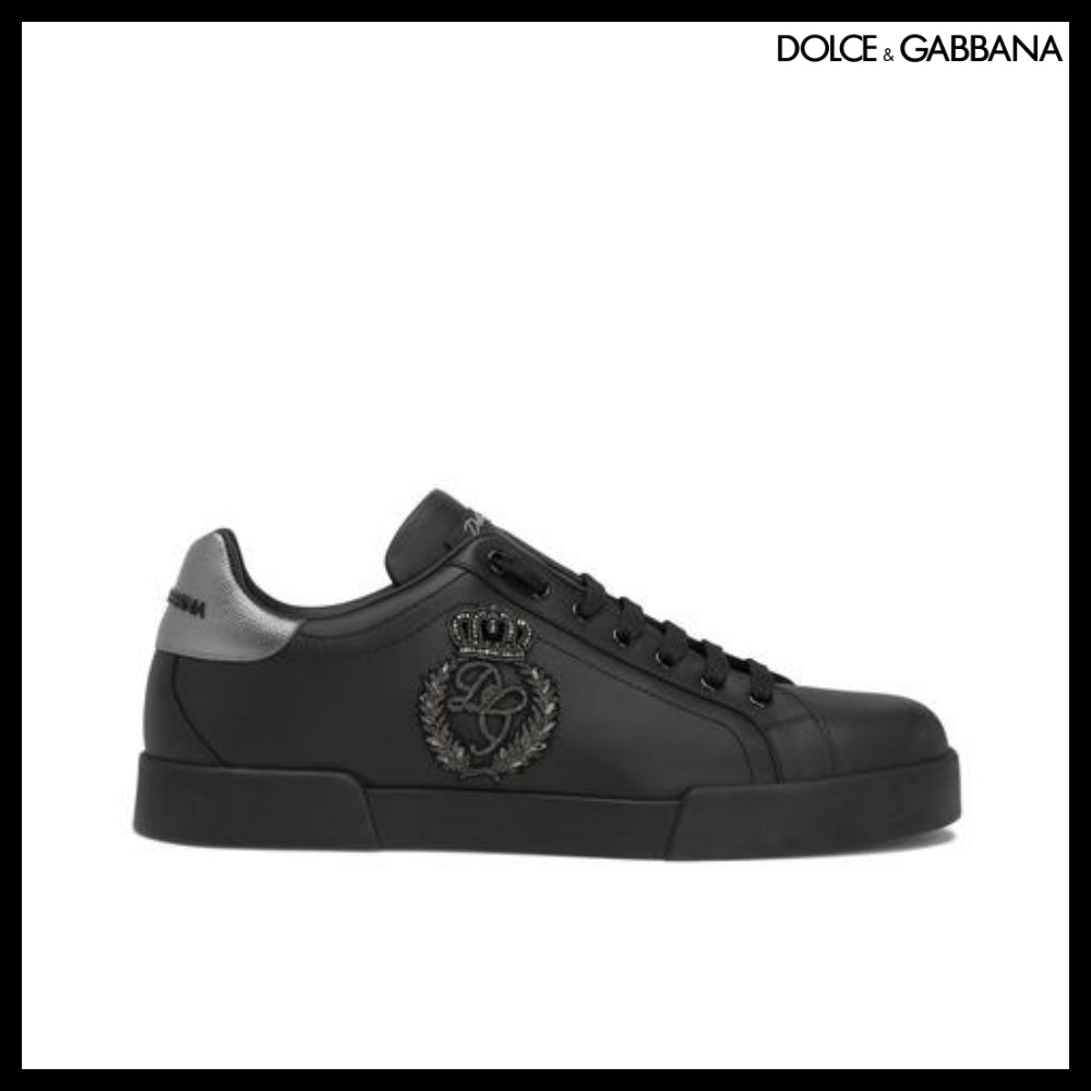 【Dolce & Gabbana】CALFSKIN NAPPA PORTOFINO SNEAKERS