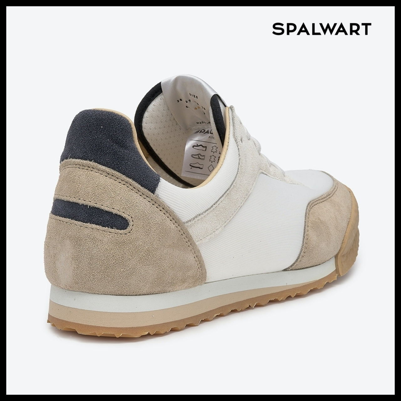 【SPALWART】Pace Low Sneakers - White