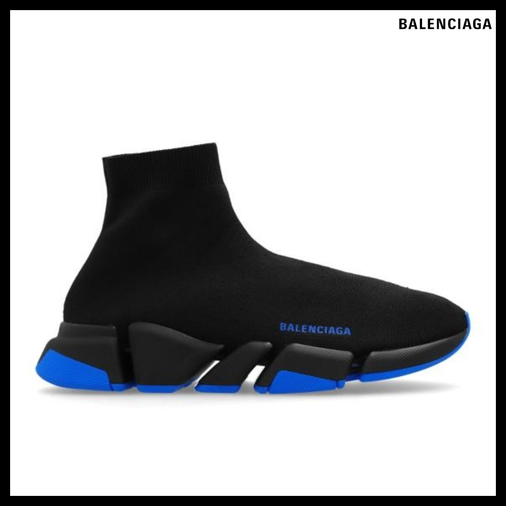 【BALENCIAGA】Speed 2.0 LT High-Top Sneaker Blue Black