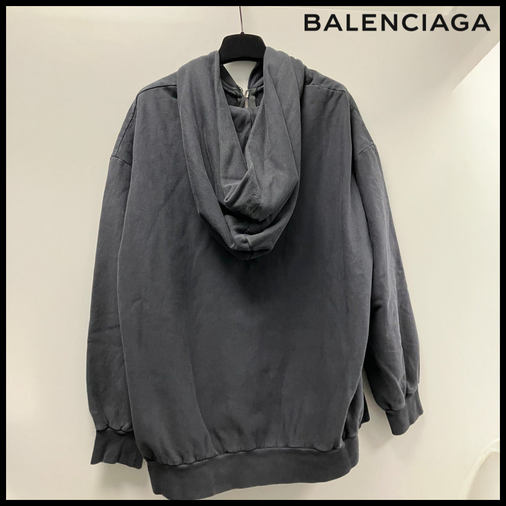 【BALENCIAGA】Balenciaga Sporty B Small Fit Zip-Up