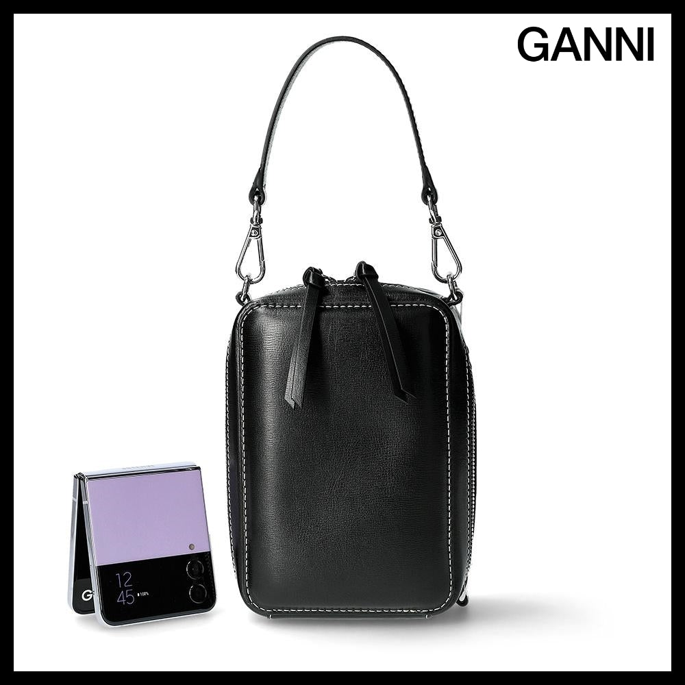 【GANNI】BANNER CAMERA CROSSBODY BAG