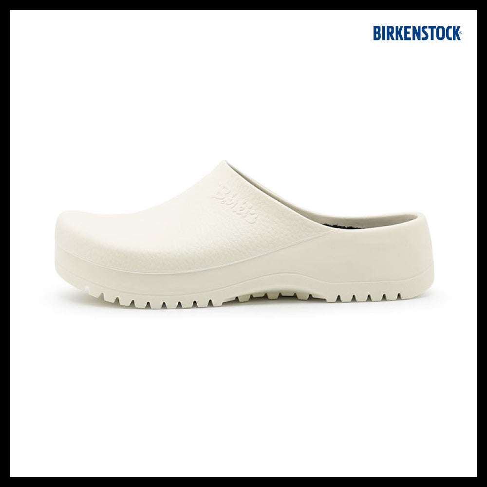 【BIRKENSTOCK】Super Bucky Regular Clog White