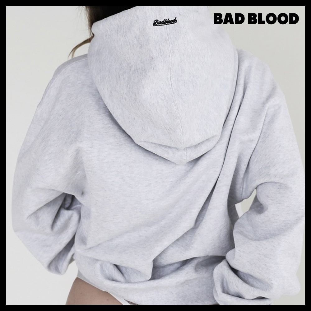 【BADBLOOD】Bad Applique Hoodie 3 Colors